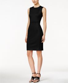 Calvin Klein Scuba Crepe Sheath Dress Women -  Dresses - Macy s at Macys